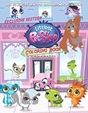 Littlest Pet Ѕhop Coloring Book - EXCLUSIVE EDITION - Over 50 selected beautiful illustrations for coloring