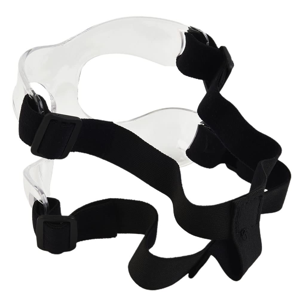 Masque de basket-ball, masque de sport, équipement de protection du nez, protection nasale réglable pour homme et femme