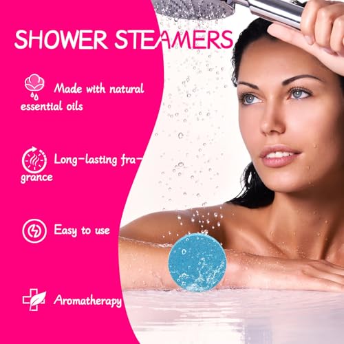 Aromatherapy Shower Steamers Set - 12 Vegan Relaxation Tablets - Image 6