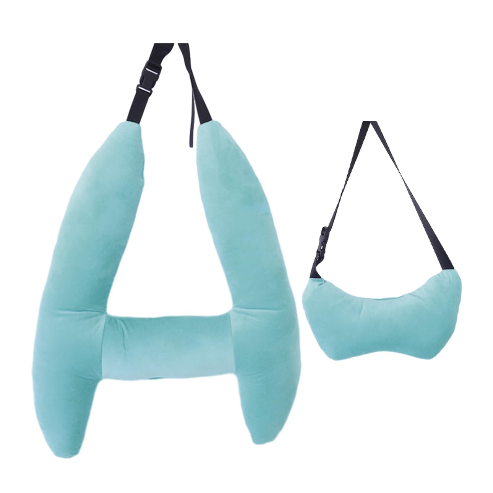 Moxeupon Coussin De Voiture Enfant Forme H - Appuie-tête Ergonomique Voyage