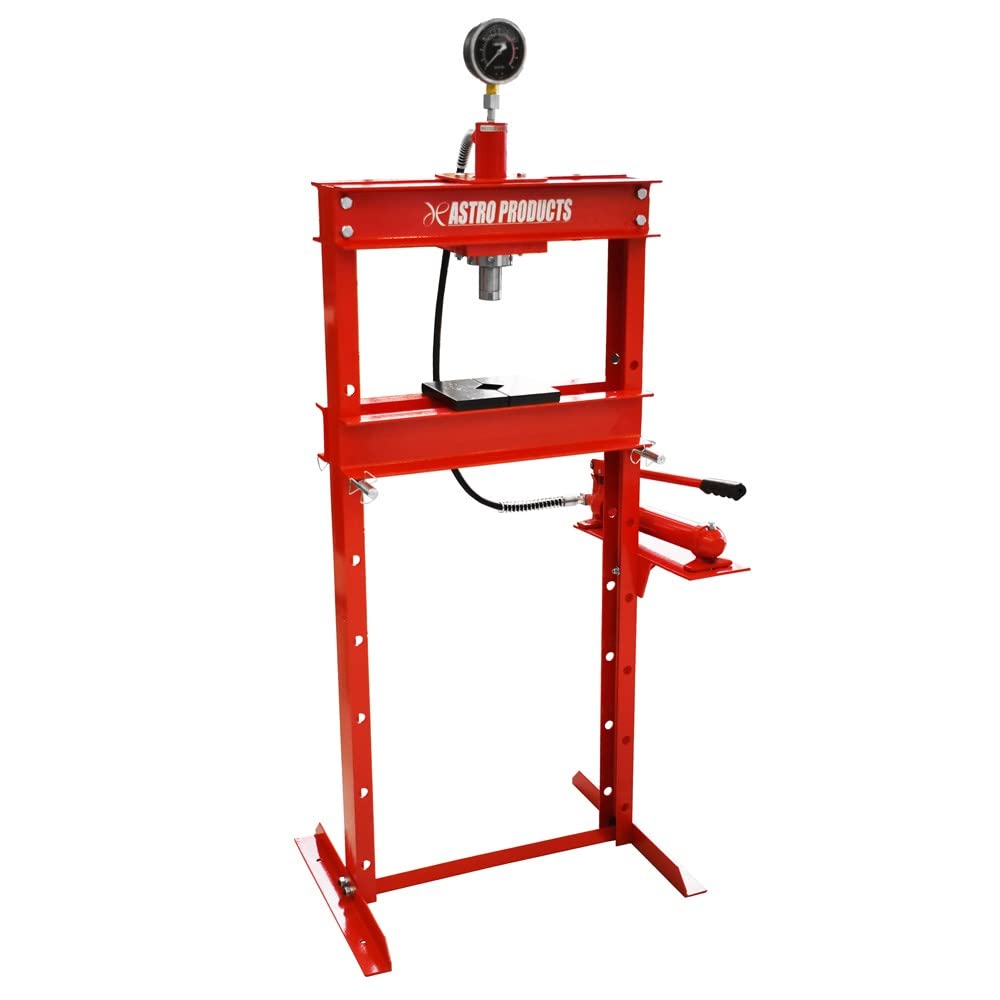 Amazon.co.jp: アストロプロダクツ 12TON 油圧プレス ゲージ付 HP157 