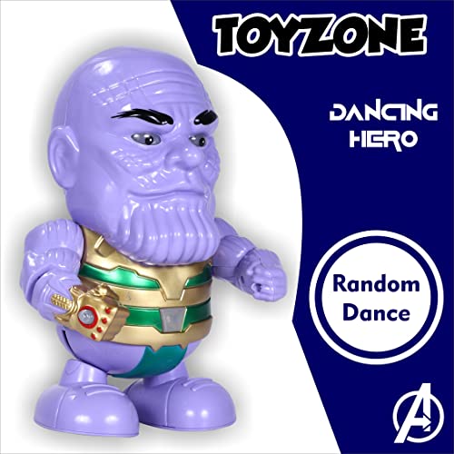 Image of TOY ZONE Dance Hero-21940 | Electronic Toy | Dancing Hero | Musical Toys | Music with Dance Movement | Battery Operated Toy | Light & Music | Age 12+ Months