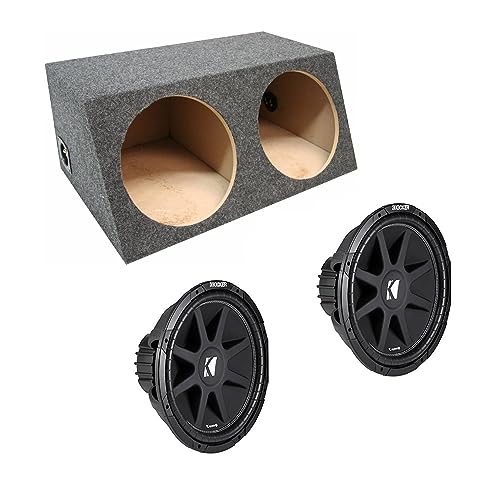 American Sound Connection Kicker C15 Comp 1000 Watts Peak Bundle with Dual 15