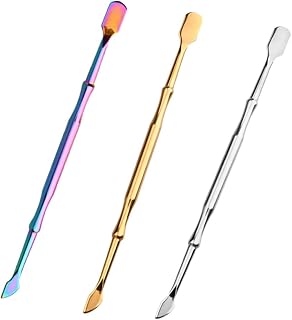 6pcs Stainless Steel Manicure Tool Kit with Double-ended Cuticle Pushers and Trimmers, Dead Skin Remover Nail Art Supplies for Professional Nail Care and Pedicure Use