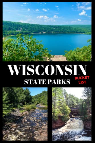 Wisconsin State Parks Bucket List: Travel Log & Memory Journal | America Passport & Stamp Book | Trip Planner & Outdoor Adventure Log List Guide #TOP9