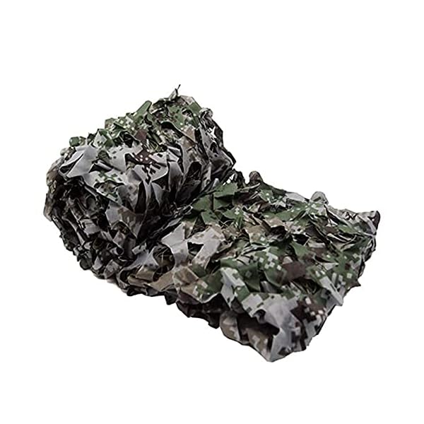 EYLIFE Tarnnetz Sichtschutz, Tarnnetz Weiß Grau Grün Schwarz Blau, Tarnnetz 2x3m, 3x3m, 4x3m, 4x4m, 4x5m, Tarnnetz Jagd…