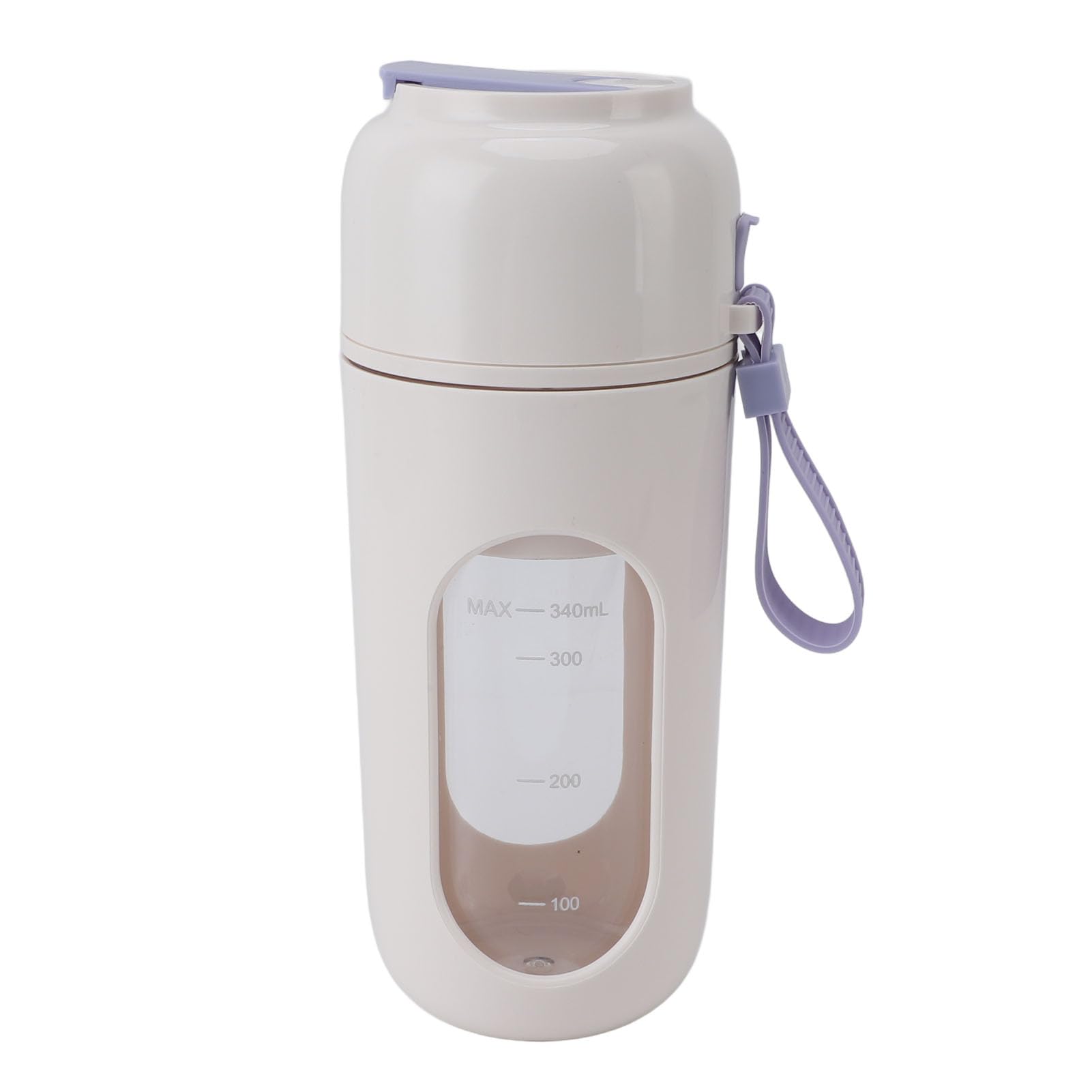 USB Rechargeable Portable Blender with 12 Steel Blades - Mini Personal Blender, for Smoothie, Shakes - Ideal for Home, Sports, Outdoors and Travel Use. (Purple)