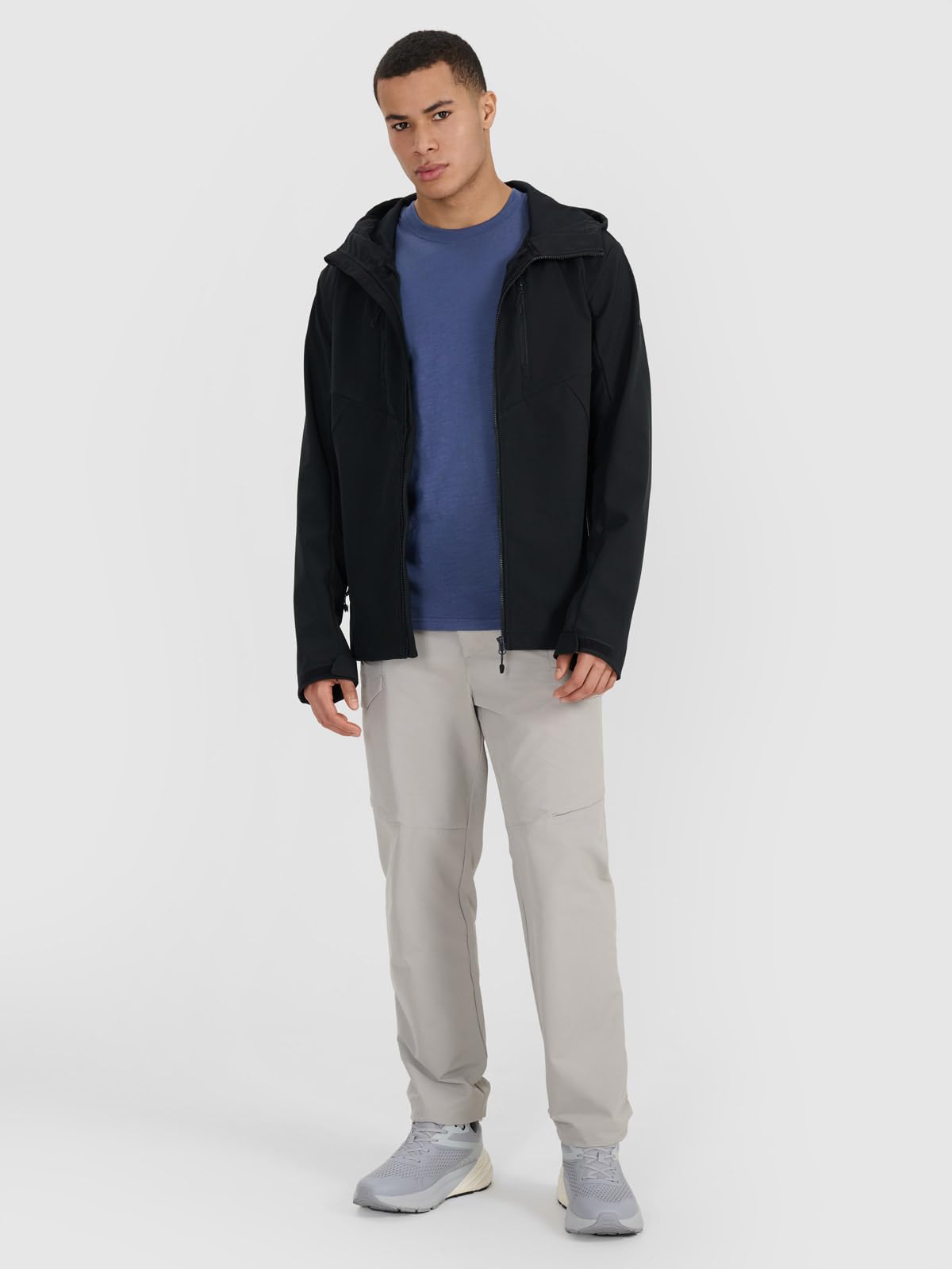 4F Kurtka softshell wiatroodporna membrana 8000 męska