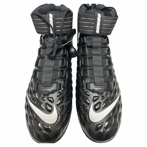 Nike Men's Force Savage Pro-2-D Detachable Football Cleats Shoes Black/White #BV3981-001 - Size Men's 162