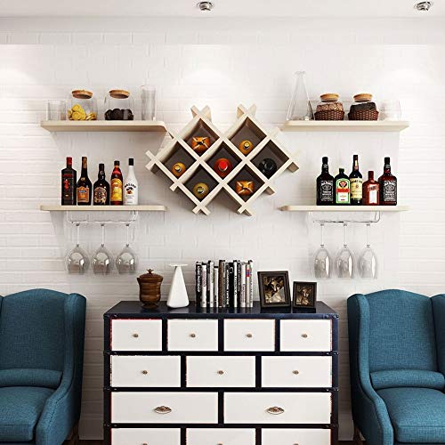 Étagère à gobelets à une ou deux couches avec support bouteilles - 2