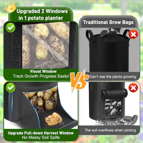 4 Pack 10 Gal LST Window Bags