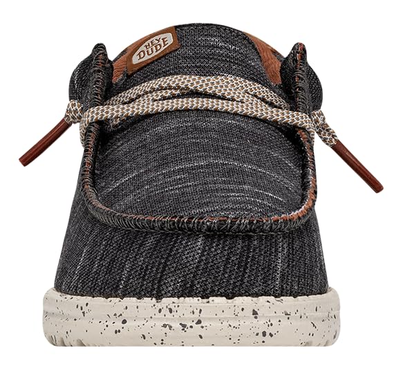 Image of HEYDUDE Wally Kids Jersey | Kids Shoes | Lace Up Loafers | Comfortable & Light-Weight