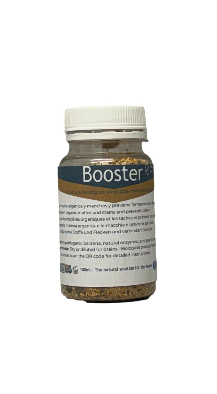 BOOSTER biologiczna obróbka aktywnymi enzymami, eliminująca przyczynę nieprzyjemnych zapachów i odpadów organicznych w kuchni pralka rurociągi wiadra dla zwierząt domowych - do użytku domowego