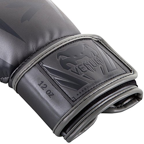 Venum Elite Boxing Gloves - Grey/Grey - 16Oz, 16 Oz #TOP3
