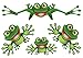 Divertente Frog - Rana divertente - Adesivo - Funny Frog Set 02