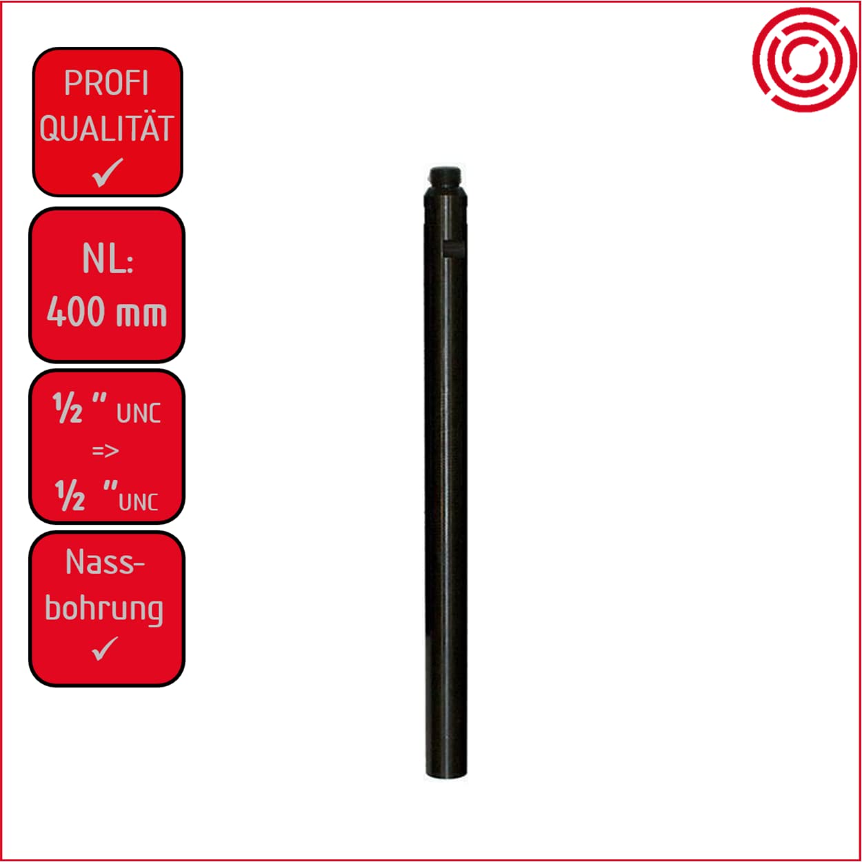 'Rallonge ADT Couronne de Perçage 400 mm pour 1/2 raccordement