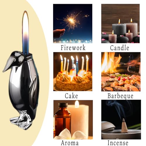 Encendedor diseño animal pequeño portátil miniatura 6
