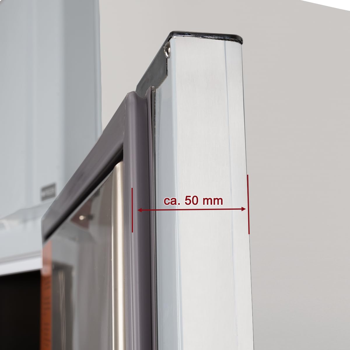 Beeketal Gastro Edelstahl Kühlschrank KS-1230B – 2-türiger Gewerbekühlschrank 978L mit Umluftkühlung, Digitale Steuerung, Energieklasse C, Profi Gastronomie Kühlschrank vollständig montiert
