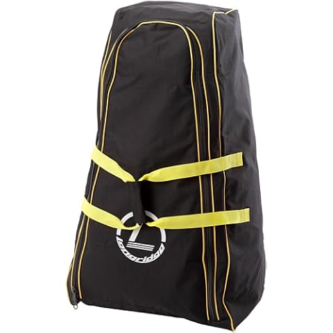 Longridge Deluxe Pull Trolley Storage Bag - Black/Yellow Cover