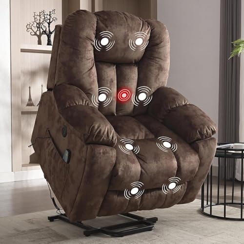 Sillón masaje eléctrico reclinable color único