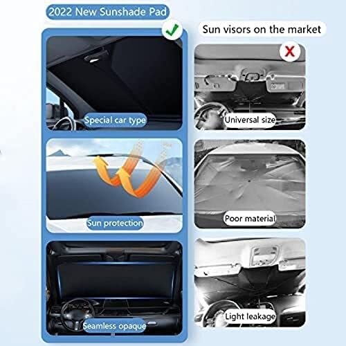 Parasole Auto Parasole per parabrezza auto Per Per Touran 2016-2021 Tendine Parasole