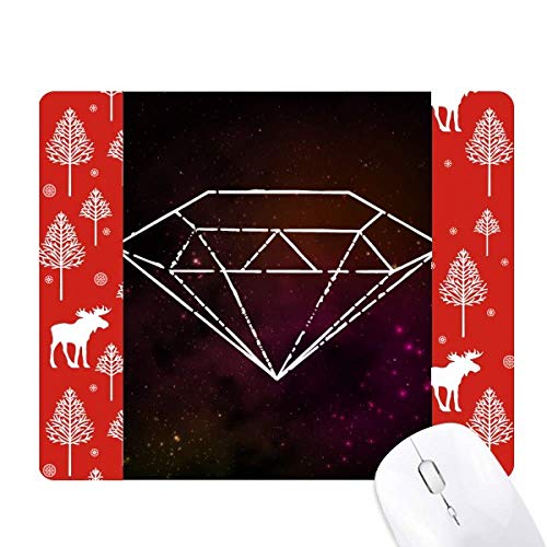 Souris Noël woods forêt cristal rouge la poésie des contes d'enfance