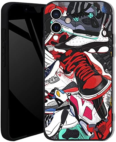 Jkxwl iPhone 11 Case for Boys Men Ultra Slim Fit iPhone Case Silicone Upgraded [Camera Protection] with Full Body Protection Anti-Scratch Shockproof Case Compatible with iPhone 11 6.1 inch Cool Shoe
