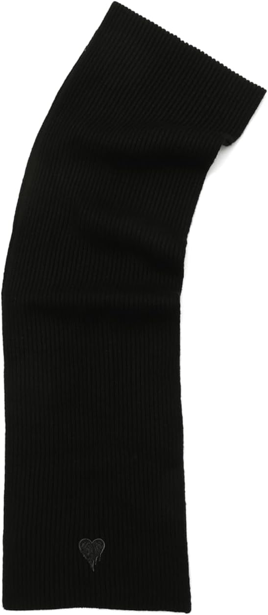 AllSaints womens Heart Logo Scarf - Image 5