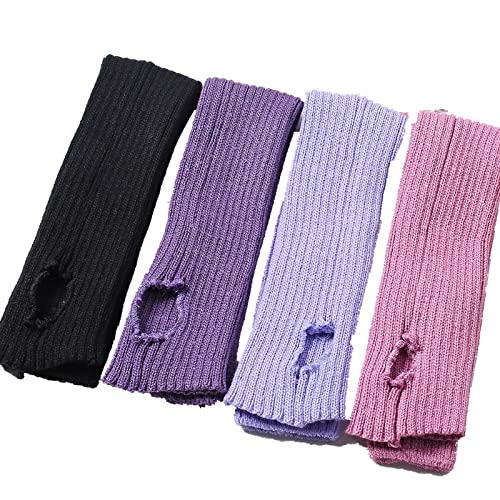 Yoga Socks for Women Girls Workout Socks Toeless Training Dance Leg Warmers