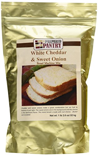 The Prepared Pantry White Cheddar and Sweet Onion Gourmet Bread Machine Mix, 18.6 Ounce