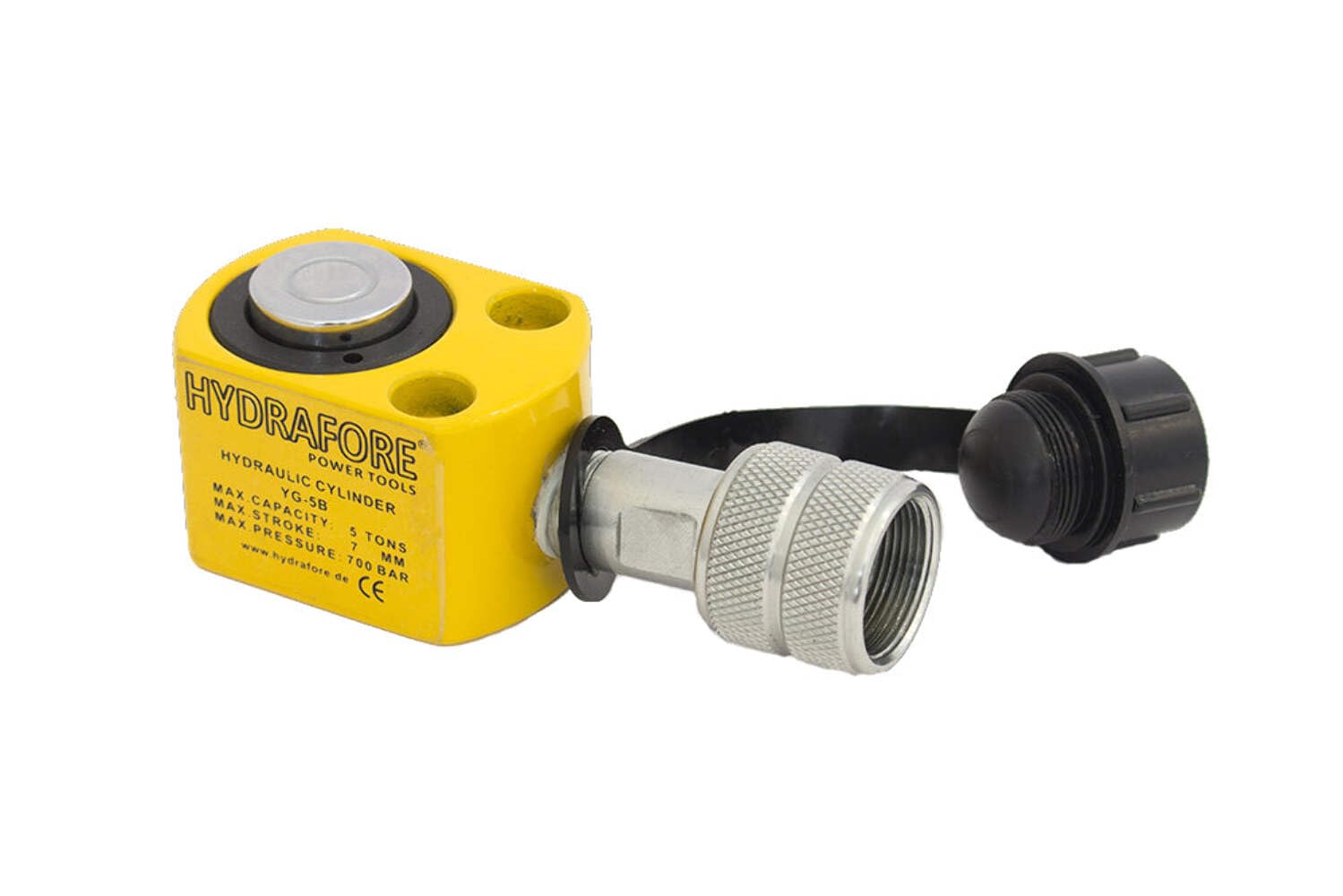 HYDRAFORE Kurzhubzylinder 5 Tonnen YG 5B