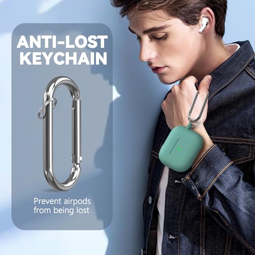 Image of Ljusmicker for AirPods 4 Case 2024 with Magnetic Lock,Green