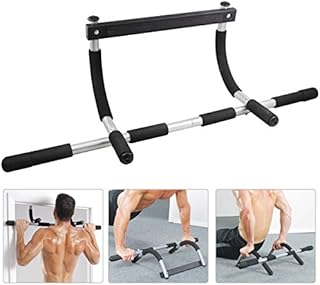 SKEMIX Super Sport Heavy Duty Doorway Chin Pull Up Bar Exercise Fitness Gym Home Door Mounted