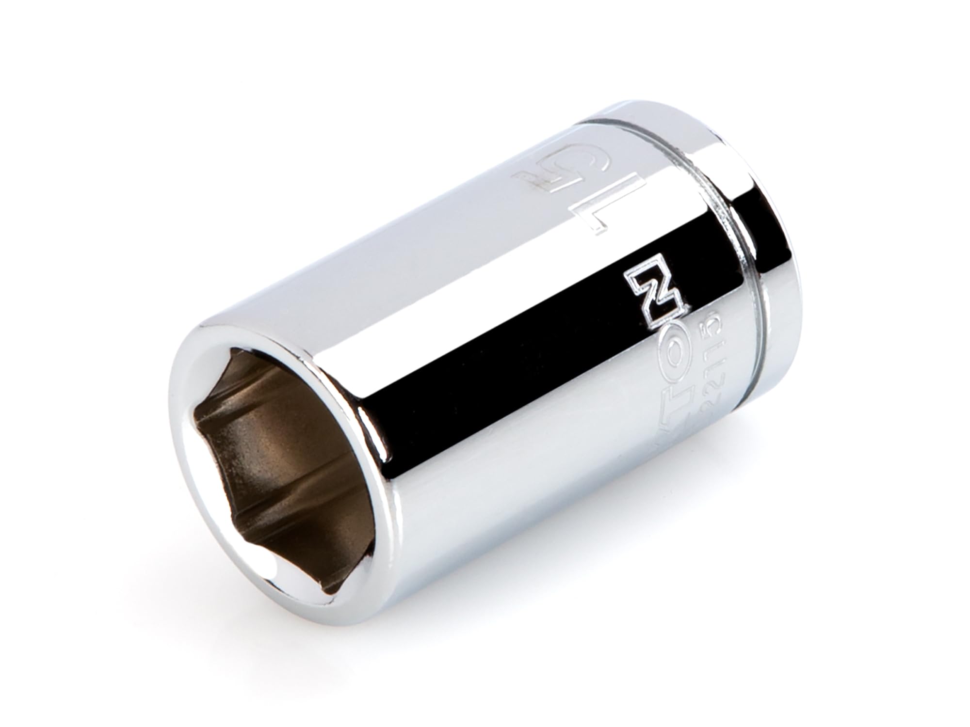 TEKTON 1/2 Inch Drive x 15 mm 6-Point Socket | SHD22115 | Shallow