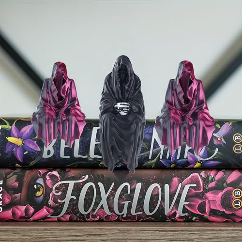 3 Pack Estatua Decorativa Gótica Halloween Sentada miniatura 4