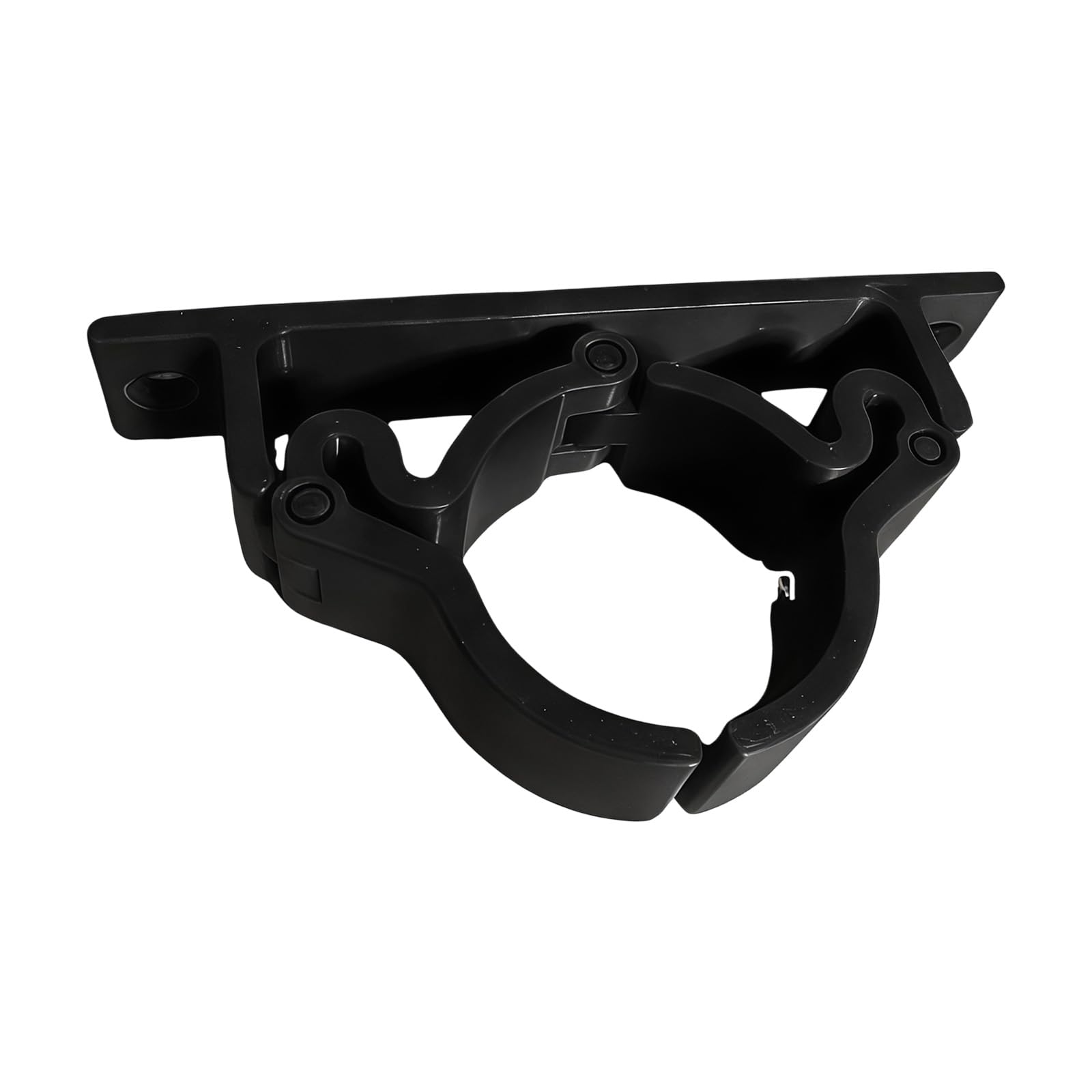 Kaccde Black Space Saving Vacuum Cleaners Holder Wall Mounted Organizers Bracket Suitable For Various Vacuum Models Storage