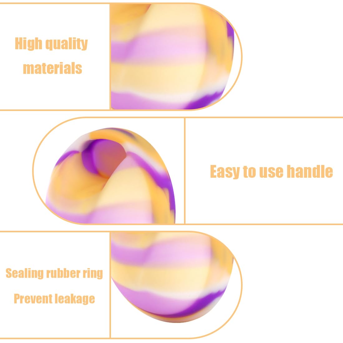 IKOPFLN 2 pezzi di disco mestruale, disco mestruale riutilizzabile, coppetta mestruale, tazze mestruali a prova di perdita realizzate in silicone, per donne sport attivi（S+L, Rosa + Viola