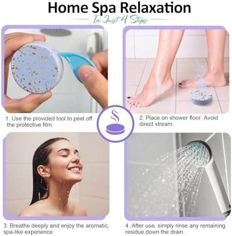 Shower Steamers Aromatherapy - 8 Pack Birthday Gifts for Women Mom, Teacher Gifts, Graduation Gift for Her, Shower Bombs for Home Spa Relaxation Self Care — view 5