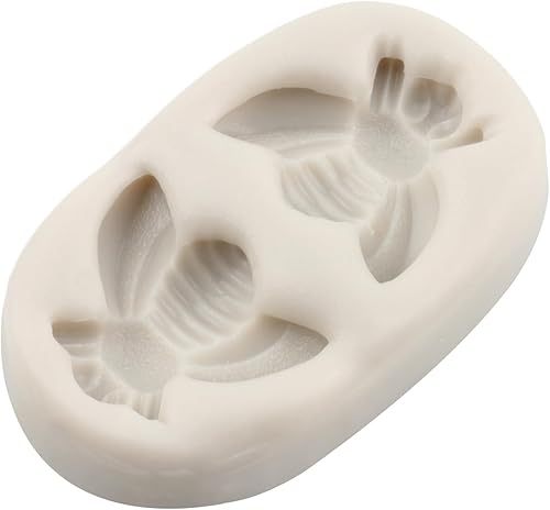 Miniatura 31 de Bumble Bee - Moldes de silicona para fondant para decoración de pasteles, decoración de cupcakes, caramelo y chocolate, polimero de arcilla y goma