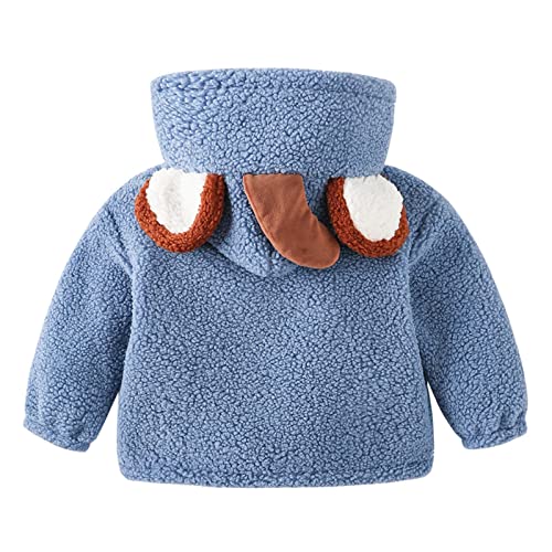 Cute Hoodie for Toddler Boys Girls Winter Windproof Cartoon Hooded Coat Jacket Kids Warm Fleece Outerwear4