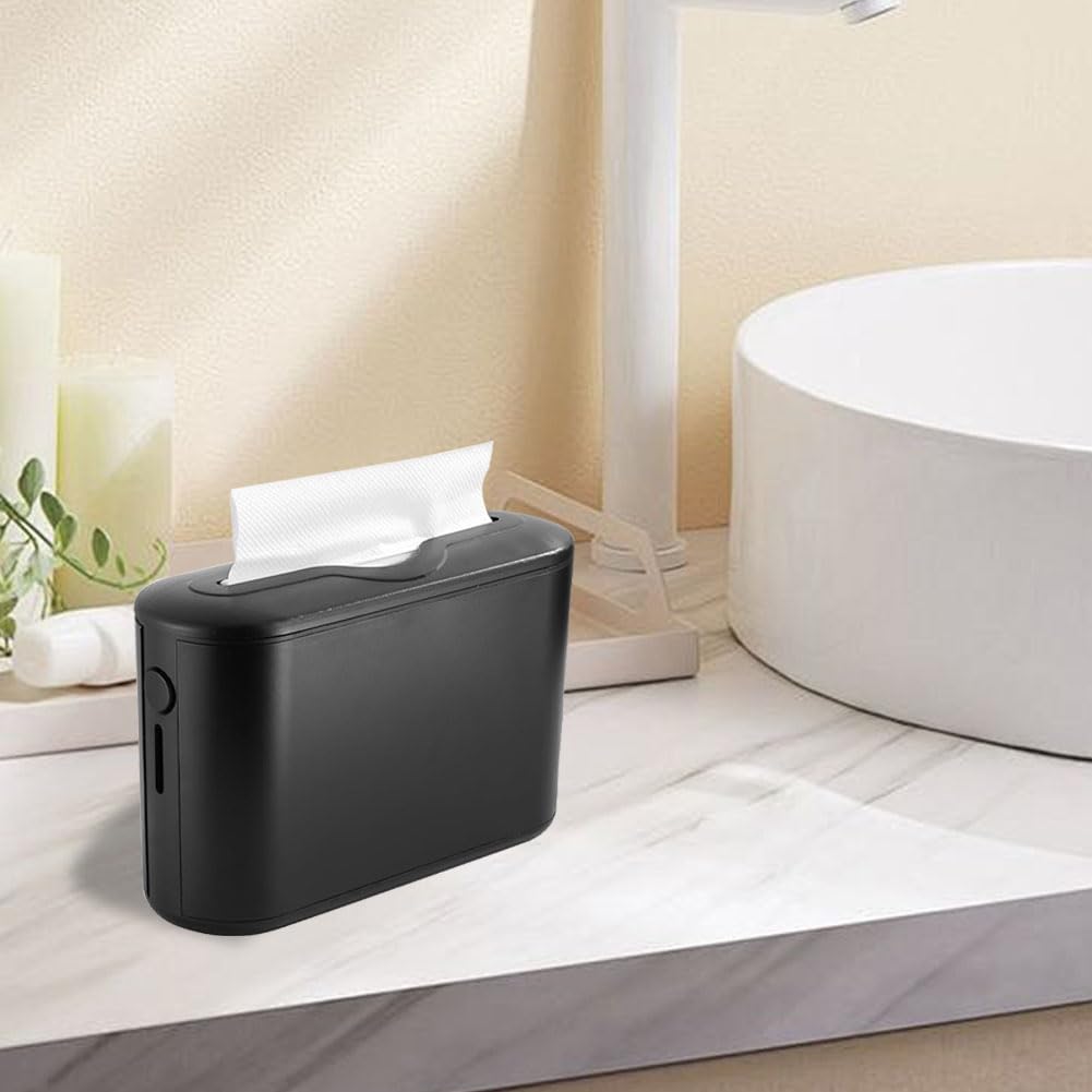 Dispenser di asciugamani multipiega, dispenser di asciugamani di carta da appoggio, antiscivolo, dispenser per asciugamani per camera da letto, bagno, cucina, servizi igienici, ufficio