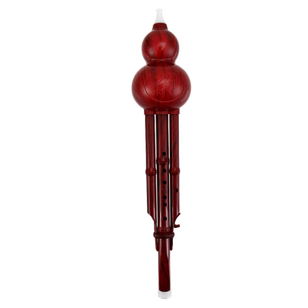 instrumento musical， Flauta tradicional china de calabaza Hulusi, cucurbitáceas, instrumento musical viento madera profesional en Do/Sib