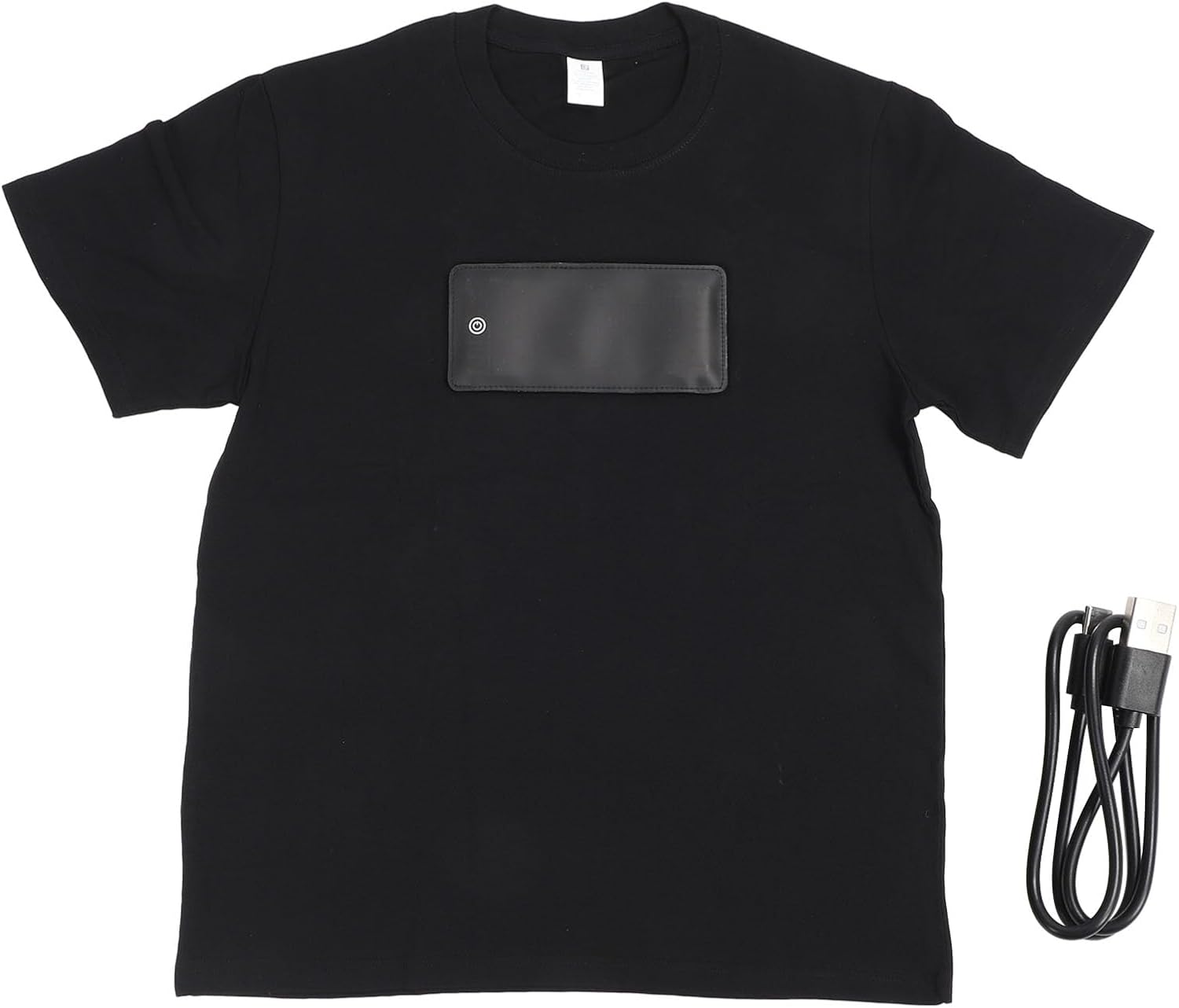 Led T Shirt with Bluetooth Programmable App, Support Multi Language Multi Modes Letter Scroll RGB Light Up Shirt, Fun for Birthday Parties & Festivals, Light Up The Night (L)