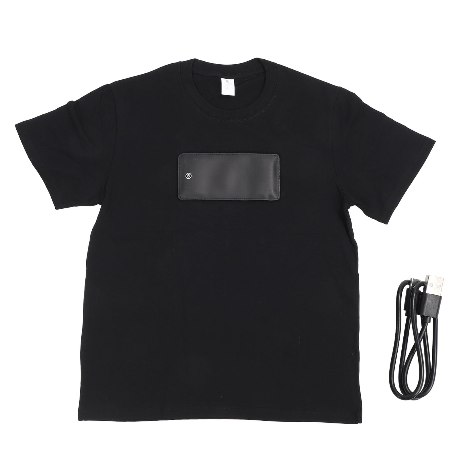 ASHATA Camiseta LED, Pantalla Multicolor Programable para Fiestas, con App para e IOS