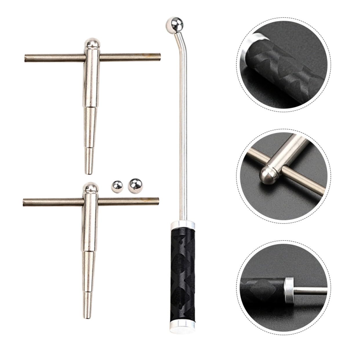 DECHOUS Set Utensili Professionali per Riparazione e Centratura Tromba, Strumenti per Riparazione Ammaccature, Design Compatto Portatile, Accessori per Strumenti a Fiato per Musicisti