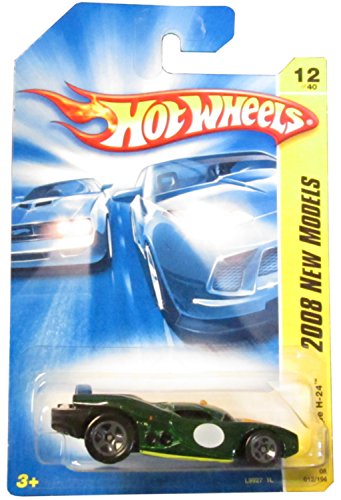 Hot Wheels 2008 012 12 Nuevos modelos Green Prototype H-24 escala 1:64