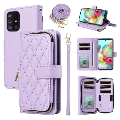 Housse Galaxy A51 4G style sac à main avec dragonne pour sorties et shopping