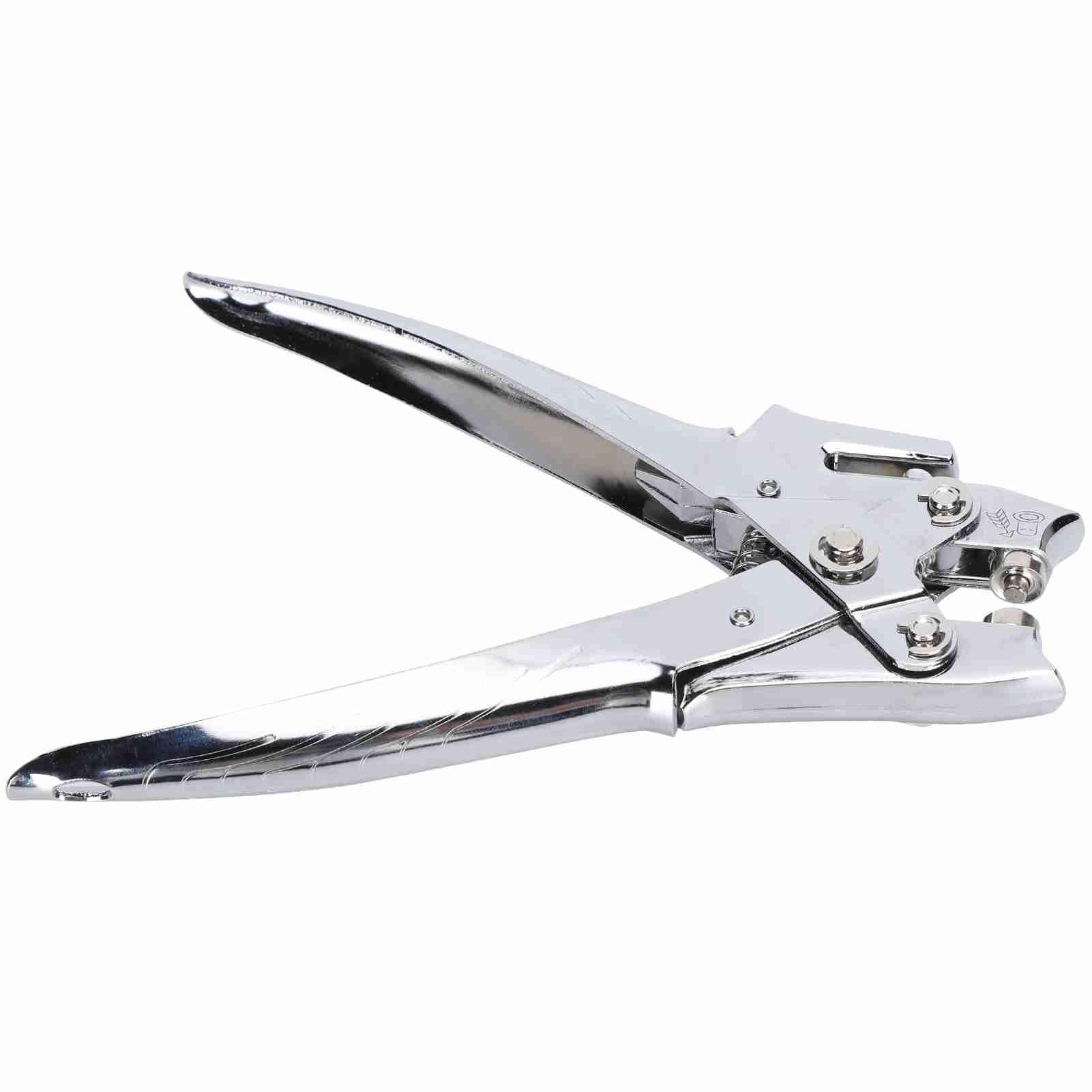 Punzonatrice manuale a 1 foro, punzonatrice singola con capacità di 30 fogli, impugnatura ergonomica antiscivolo, profondità regolabile per carta A4, utensile in ferro per ufficio
