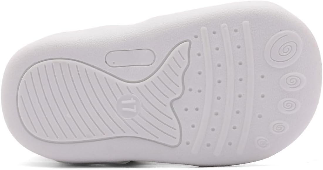 Kuner Baby Summer Sandals Breathable Mesh Rubber Sole Non-Slip Outdoor Shoes for Boys and Girls 9-30 Months