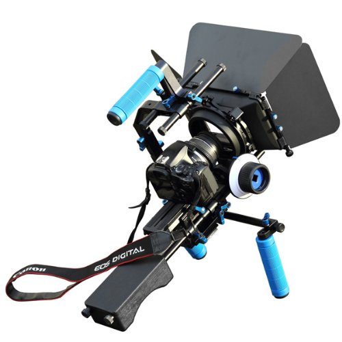 Buy Koolertron DSLR Shoulder PAD Support Mount Rig+Hand Grip+Follow